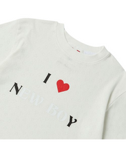 Load image into Gallery viewer, BEYOND CLOSET Women's Edition New Boy Pattern Crop T-Shirt White