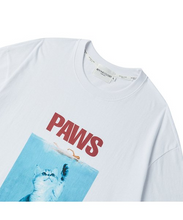 Load image into Gallery viewer, BEYOND CLOSET Paws Summer Print T-Shirt White