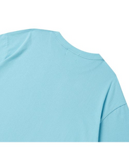 Load image into Gallery viewer, BEYOND CLOSET Paws Summer Print T-Shirt Sky Blue