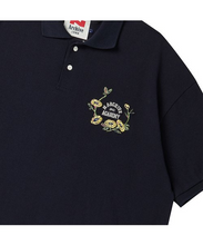 Load image into Gallery viewer, BEYOND CLOSET Collection Line Academy Logo Cotton PK T-Shirt Navy