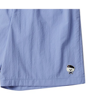 Load image into Gallery viewer, BEYOND CLOSET New Parisian Logo Seersucker Nylon Pants Lavendar