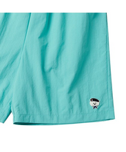 Load image into Gallery viewer, BEYOND CLOSET New Parisian Logo Seersucker Nylon Pants Emerald