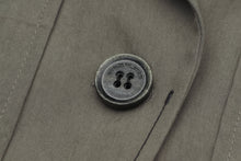 Load image into Gallery viewer, EMKM Unbalance Collar Stitch Jacket Charcoal