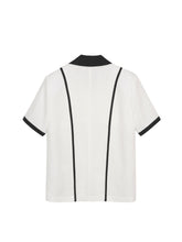 Load image into Gallery viewer, EMKM Line Point Linen Jacket White