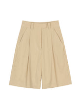 Load image into Gallery viewer, EMKM Bermuda Pants Camel