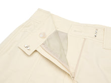 Load image into Gallery viewer, EMKM Stitch Point Mini Skirt Beige