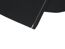 Load image into Gallery viewer, EMKM Unbalance Collar Stitch Jacket Black