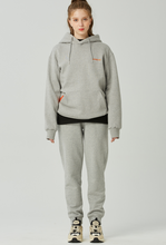 Load image into Gallery viewer, GRIMPER Shyly Heart Hoodie Grey
