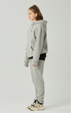 Load image into Gallery viewer, GRIMPER Shyly Heart Hoodie Grey
