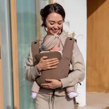 Load image into Gallery viewer, DMANGD ILLI BABY CARRIER MOCCA BROWN