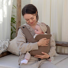 Load image into Gallery viewer, DMANGD ILLI BABY CARRIER MOCCA BROWN