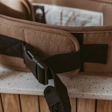 Load image into Gallery viewer, DMANGD ILLI BABY CARRIER MOCCA BROWN