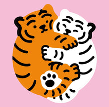 Load image into Gallery viewer, MUZIK TIGER Double Tiger Big Removable Stickers