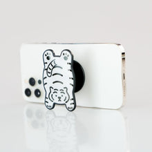 Load image into Gallery viewer, MUZIK TIGER Flat White Tiger Shaped Smart Tok