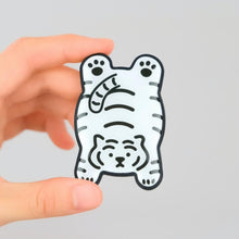 Load image into Gallery viewer, MUZIK TIGER Flat White Tiger Shaped Smart Tok
