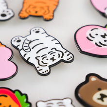 Load image into Gallery viewer, MUZIK TIGER Flat White Tiger Shaped Smart Tok