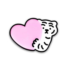 Load image into Gallery viewer, MUZIK TIGER Love White Tiger Shaped Smart Tok