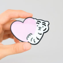 Load image into Gallery viewer, MUZIK TIGER Love White Tiger Shaped Smart Tok