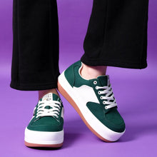 이미지를 갤러리 뷰어에 로드 , POSE GANCH Mummum C.V Green Sneakers
