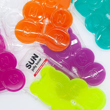 Load image into Gallery viewer, SECOND UNIQUE NAME SUN CASE CLEAR JELLY BEAR ORANGE