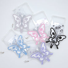 Load image into Gallery viewer, SECOND UNIQUE NAME Clear Patch Butterfly Purple (Z FLIP)
