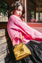 Load image into Gallery viewer, MARHEN.J Bready Bucket Bag Mustard Yellow