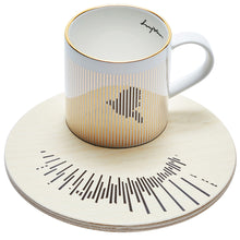 Load image into Gallery viewer, LUYCHO Locomotion Series The Flying Bird - Wooden Saucer (Short Cup 250ml)