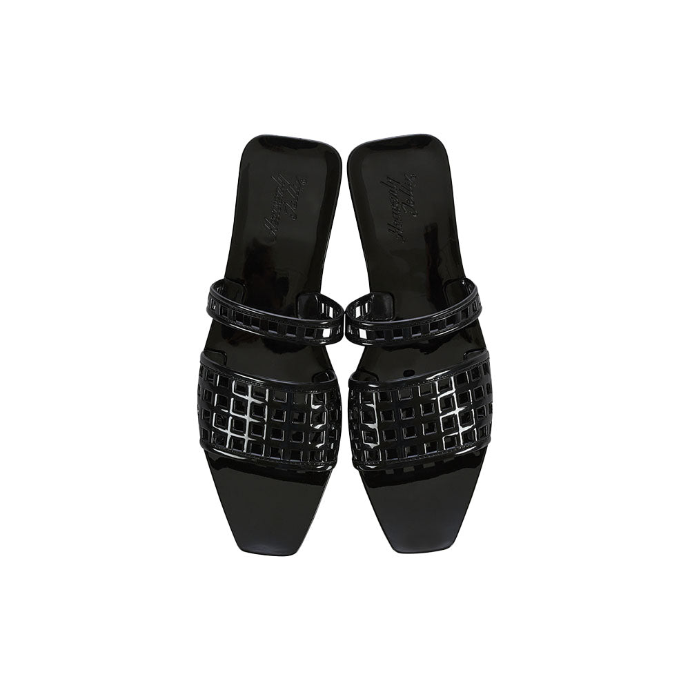 HEAVENLY JELLY Mule Classic Black