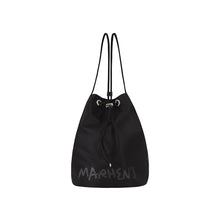 Load image into Gallery viewer, MARHEN.J Leanna Drawstring Backpack Black
