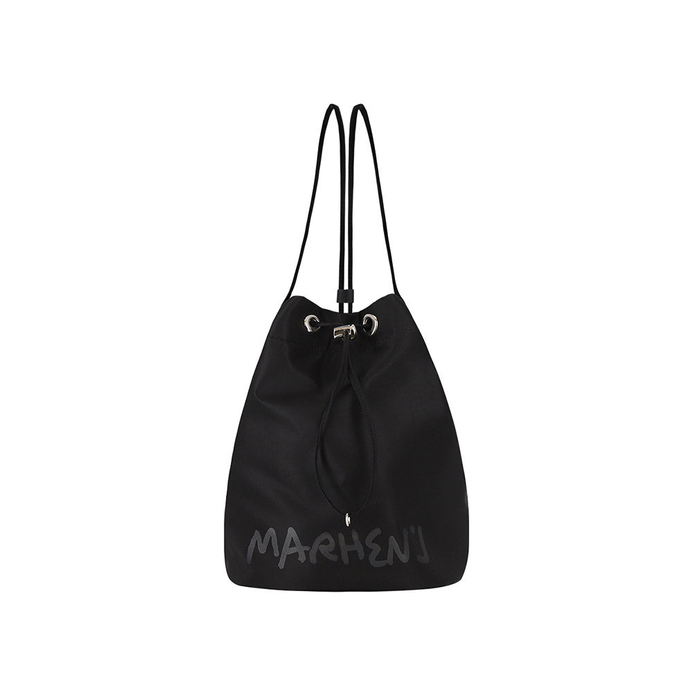 MARHEN.J Leanna Drawstring Backpack Black