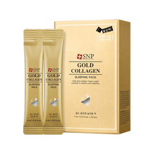 Load image into Gallery viewer, SNP Gold Collagen Sleeping Pack
