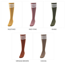 Load image into Gallery viewer, CONCHWEAR Mood Line Knee Socks 5Colors
