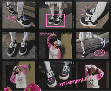 이미지를 갤러리 뷰어에 로드 , POSE GANCH Mummum C.V Black Sneakers Version 2
