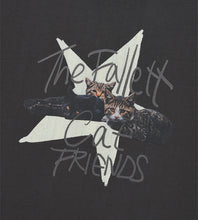 Load image into Gallery viewer, FALLETT Star Nero Friends Short Sleeve Charcoal
