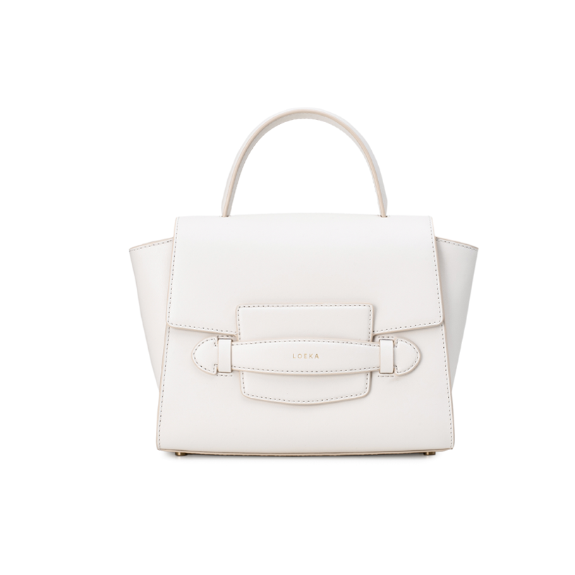 LOEKA Fave Satchel Bag Vanilla