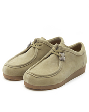 Load image into Gallery viewer, 23.65 NUTTY Suede Lace Up Loafers Beige
