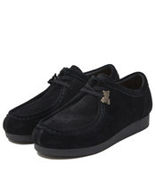 Load image into Gallery viewer, 23.65 NUTTY Suede Lace Up Loafers Black
