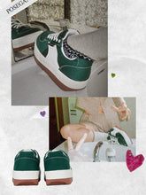 이미지를 갤러리 뷰어에 로드 , POSE GANCH Mummum C.V Green Sneakers Version 2
