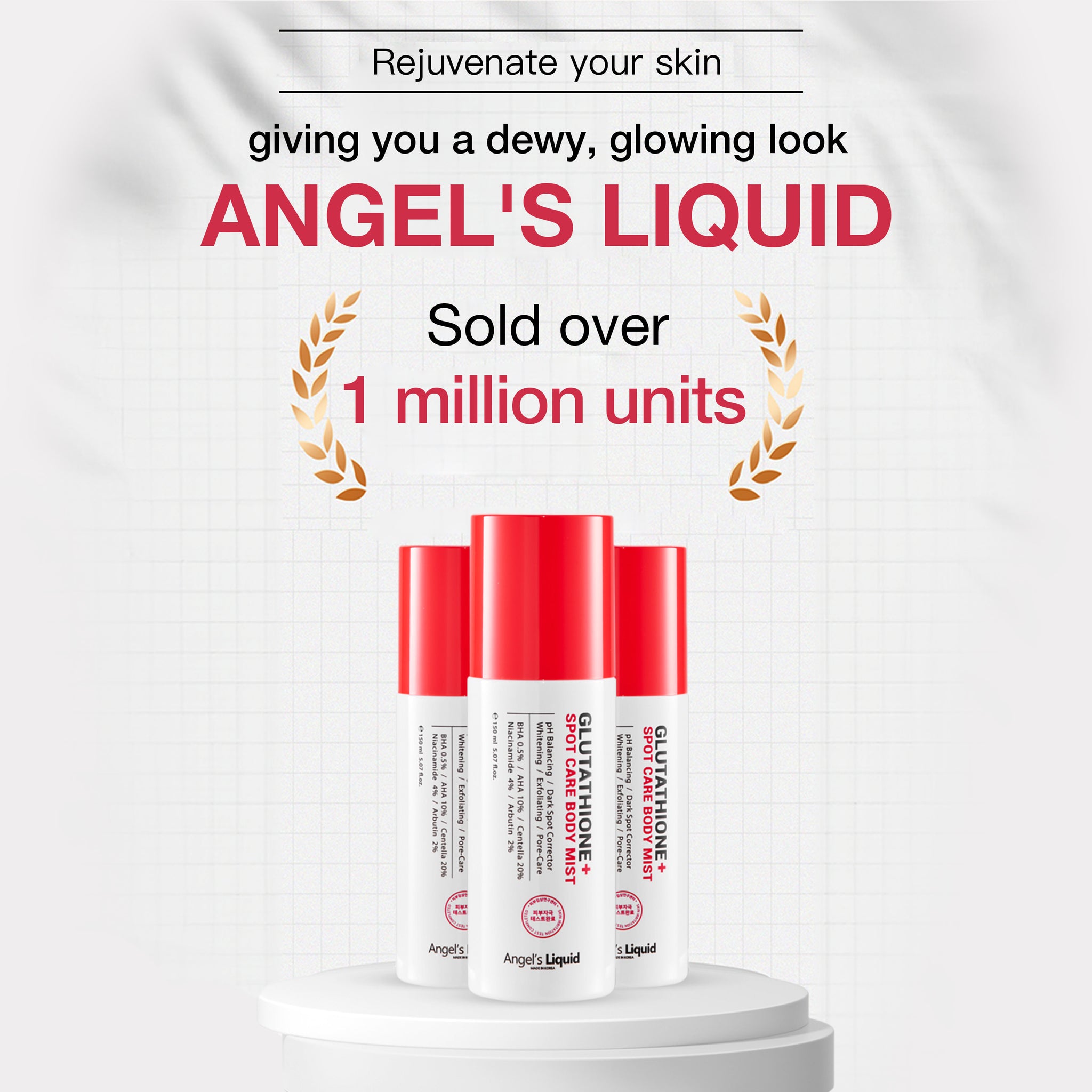 ANGEL'S LIQUID Glutathione + Spot Care Body Mist ANGEL'S LIQUID Glutathione + Spot Care Body Mist