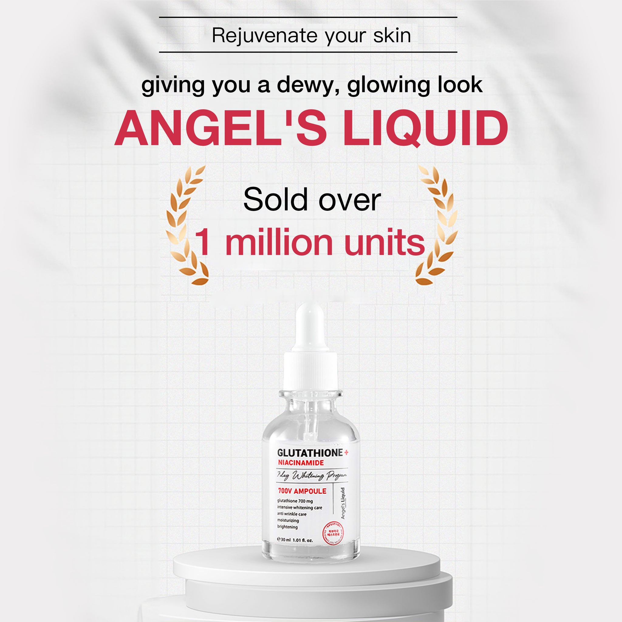 ANGEL'S LIQUID Glutathione + Whitening Niacinamide 700V Ampoule ANGEL'S LIQUID Glutathione + Whitening Niacinamide 700V Ampoule