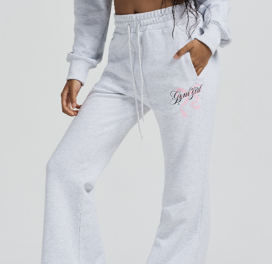 [2024 CAST] (HDEX) Womans Light Cotton Gym Bootcut Sweat Pants