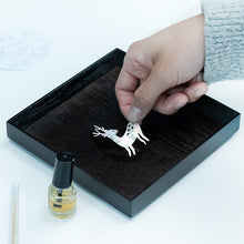 Load image into Gallery viewer, [ARTSOOMBI] Korean Heritage "Najeonchilgi" Tray Inlaid with Mother-Of-Pearl Craft Kit
