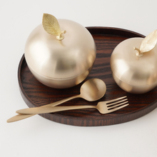 Load image into Gallery viewer, [GEOCHANG YUGI] Dessert Spoon &amp; Fork Set &quot;Hwa&quot;
