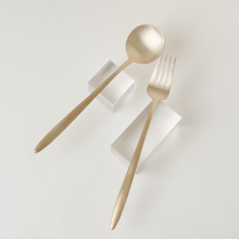 Load image into Gallery viewer, [GEOCHANG YUGI] Western Cutlery Set (Knife, Fork &amp; Spoon)
