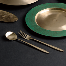 Load image into Gallery viewer, [GEOCHANG YUGI] Western Cutlery Set (Knife, Fork &amp; Spoon)
