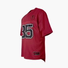 Load image into Gallery viewer, [DF CORPORATION] HDEX Rugby Jersey Mesh Short Sleeve Red
