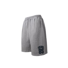 Load image into Gallery viewer, Classic Pintuck Sweat Shorts Melange Gray
