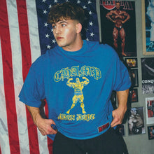 Load image into Gallery viewer, [DF CORPORATION] HDEX Old Champ Giant Fit Short Sleeve Deep Blue
