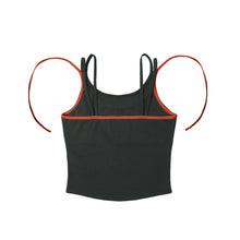 Load image into Gallery viewer, [DF CORPORATION] HDEX Women`s Double String Halter Tank Top Charcoal
