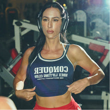 Load image into Gallery viewer, [DF CORPORATION] HDEX Women`s Double String Halter Tank Top Navy
